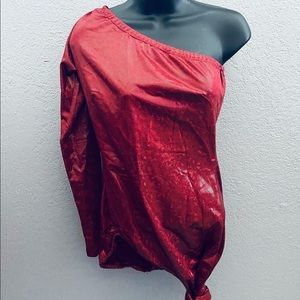 EMIL Designs Los Angeles Off-Shoulder Asymmetric Top - NEW! - Medium